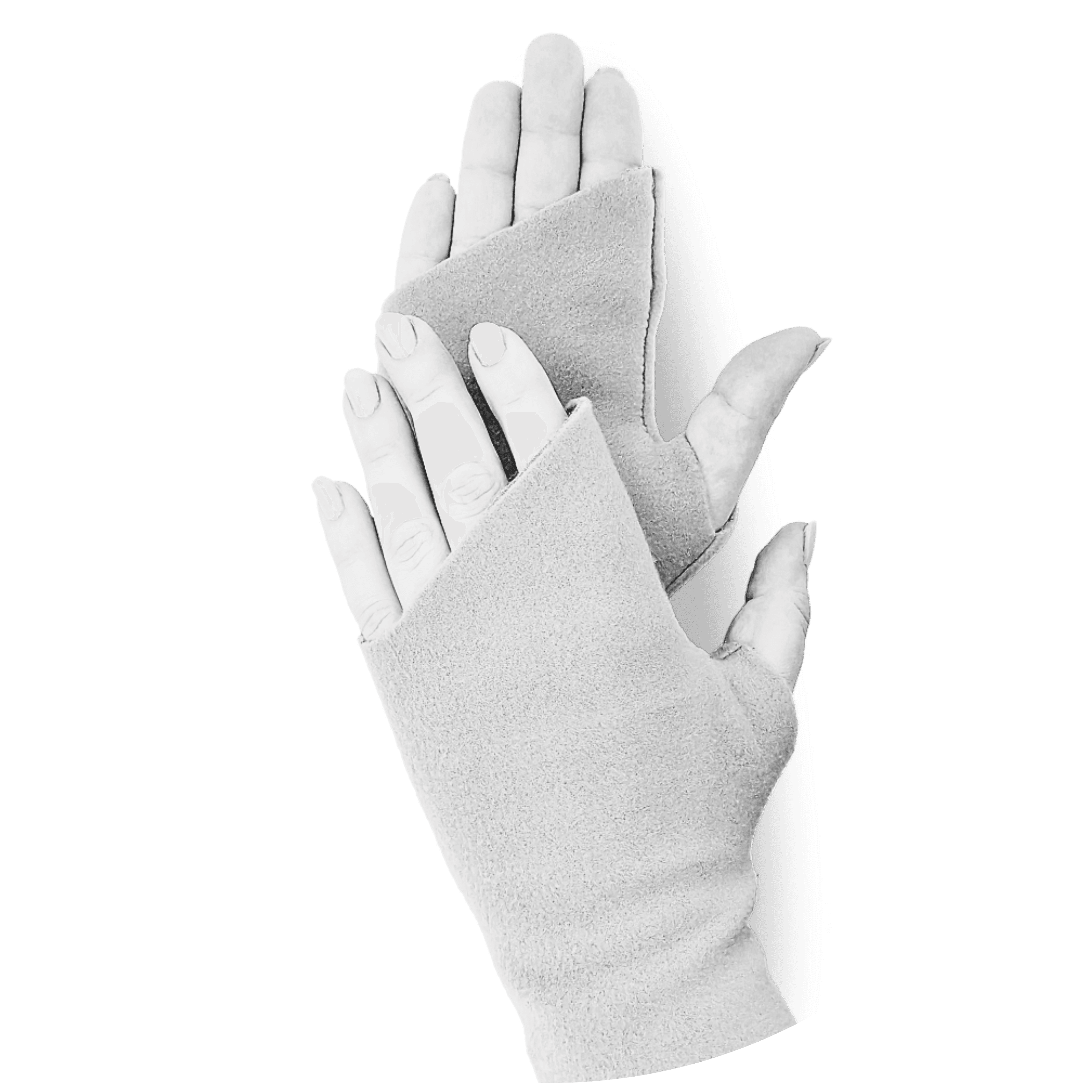 OfficeSoft irodai kesztyű, prémium mikropolár kézmelegítő, ujjatlan kesztyű számítógépes munkához.